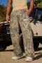 Casual Pants Digital Camouflage Printing Straight-leg Trousers
